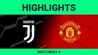 Juventus vs Manchester United FC | Highlights Matchday 4 eFootball.Pro 2019-2020