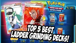 PTCGO The Top 5 Best Decks To Use To Grind The Ladder! How to Get Quick Wins on PTCGO!