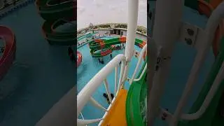 POV Extreme Waterslide Drop 🎢🔥 #ExtremeFun #POVRide