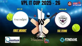 VPL IT CUP 2025-2026 || First insight vs TCS Titans || BAS.india