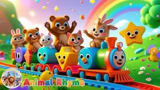 The Shapes Train | Jack&rsquo;s Viral Animal Adventure | Shape Recognition