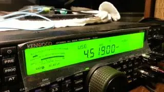 German numbers station G06 4519 KHz USB
