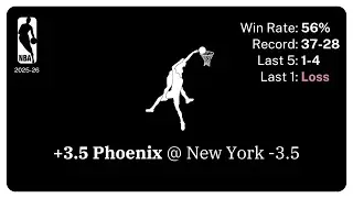 FREE NBA Point Spread Pick (Jan 17, 2026)