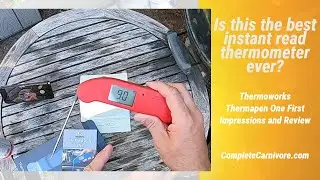 Thermoworks Thermapen One First Impressions and Review