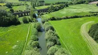Stamford bridge fly down river