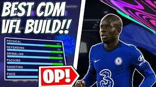 FIFA 21 *BEST* META PRO CLUBS VFL PLAYER CDM BUILD & TOP TIPS TO DOMINATE THE MIDFIELD