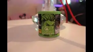 O's TOBACCO   LUCIFERO Gr&uuml;ner Apfel Erdbeere und EIS    TABAKREVIEW