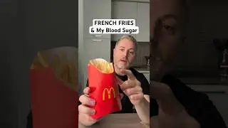 French fries and my blood sugar. #bloodsugar #glucoselevels #insulinresistant1 #frenchfries