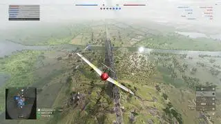 Mustang P51K Plane | Twisted Steel Map | 44-0 | Battlefield V Full Game Play