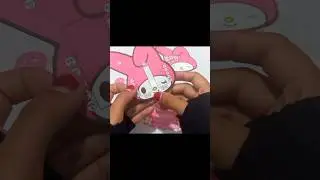 paper diy | sticker book | paper doll | my melody #shortvideo #paperdiy #stickerbook #paperdoll