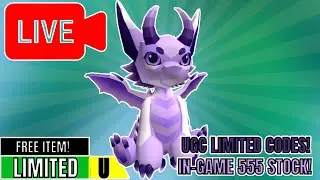 [🔴LIVE] ERYTHIA'S BABY LAVENDER DRAGON IN UGC LIMITED CODES! (W/555 STOCK) | NOT CONFIRMED DROP TIME