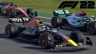 Oracle Red Bull Formula 1 Australian Grand Prix 2022 - F1 22 Gameplay