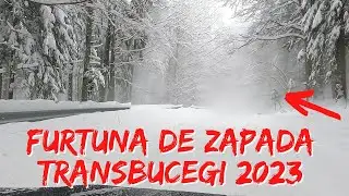 Transbucegi dupa furtuna de zapada din 2023 - Traseu Cabana Dichiu - Transbucegi - Sinaia 28.01.2023