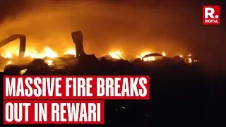 Fire Breaks Out At Napkin Manufacturing Factory In Rewari