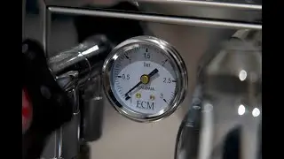 【Trainee Barista】ECM Mechanika V Slim Espresso Machine Practice