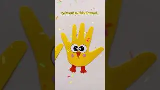 Cute Paper Chick ❤️ Easy Craft for Kids
