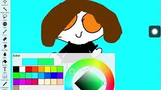 Speed paint at a normal rate for Aya