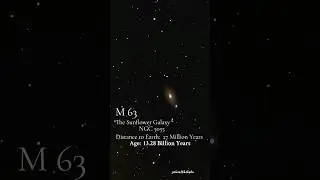 M63 Sunflower Galaxy #astrophotography #deepspace #galaxy #yohoatthehelm