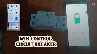 WIFI CONTROL CIRCUIT BREAKER #CNC