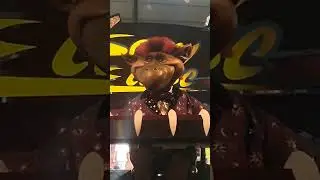 Disney Magic Kingdom Sonny Eclipse, an animatronic lounge singer at Cosmic Ray's Cafe