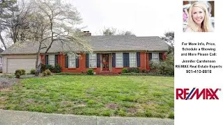 138 PALISADE, Memphis, TN Presented by Jennifer Carstensen.