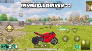 INVISIBLE DRIVER 👀 NEW STATE MOBILE