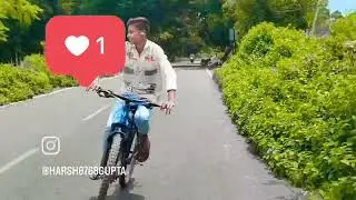 #Enjoy your journey _#creator harsh _#cycle stunt in _#village _#shorts _#bhojpuri mood