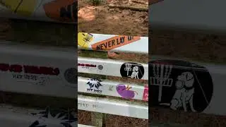 A sticker bench!  Darn I don&rsquo;t have mine. ❤️❤️❤️ #adventuresofafirestarter #newadventure