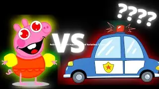 Police Car Siren VS Peppa Pig Sound Variations 77 Seconds
