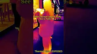What Thermal Cameras Really See in Public 😂🔥