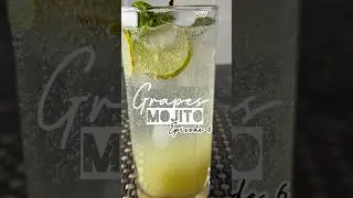 EPISODE 6 : GRAPES MOJITO |SUMMER DRINK |MOJITO AT HOME |REFRESHING DRINK|CHOPHERBS #VIRAL #SHORTS