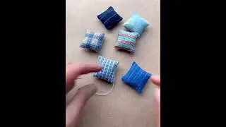 Sew the sack with cotton coarse cloth