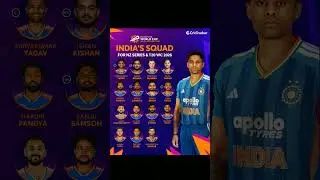Team India Best squad for T20I World Cup 2026 #indiancricketteam #indiansquad #indiawins #indiacrick