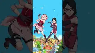 Sakura vs sarada #naruto #boruto
