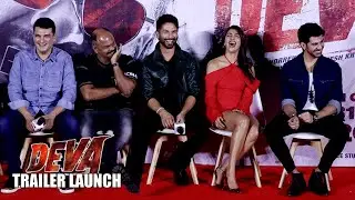 Deva Trailer Launch Event | Shahid Kapoor, Pooja Hegde, Pavail Gulati With Director Rosshan Andrrews