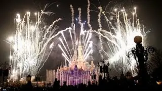 Ignite the Dream Night Spetacular Show  Shanghai Disneyland March 4th  2017