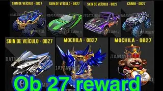 FREE FIRE OB 27 UPDATE ALL REWARD | free fire upcoming update