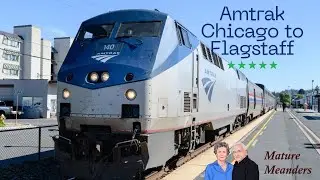 Amtrak Cross Country Adventure: Scenic Journey Chicago to Flagstaff  🚆🗽🌆