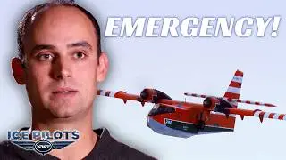 CL-215 Water Bomber Freezing Mid-Air! | Ice Pilots