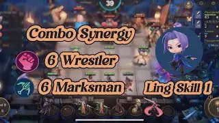 Best Commander Magic Chess 2025 for Easy Wins !!  Ling Skill 1 !!