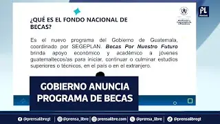 Gobierno anuncia becas para estudiantes de Guatemala en carreras t&eacute;cnicas, pregrado y posgrado