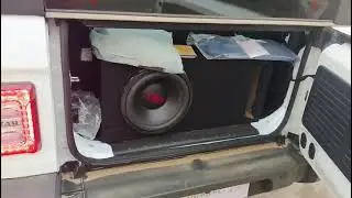 Thar 3 dorr in for audio setup at shri ji car accessories 