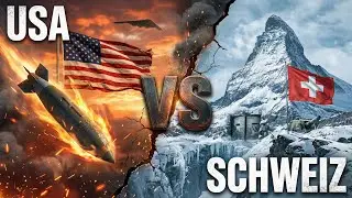 🇨🇭 Schweiz vs. 🇺🇸 USA  Kann der Bunker Buster den Gotthard knacken (Szenario)