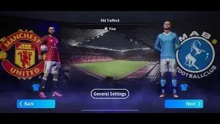 LIVE MANCHESTER UNITED VS MANCHESTER CITY | EFOOTBALL GAMEPLAY