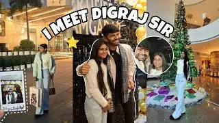 I Met Digraj Sir😍| Full vlog |CBSE Class 10 Student Motivation #meetup #digrajsinghrajput 