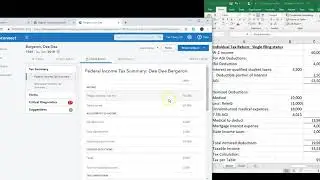 Ch 10 tax return preparation in Proconnect