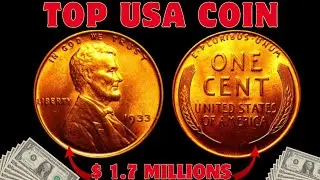 USA Liberty One Cent Coin 1933 / A Lot Money Making Coin