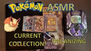 ASMR Pokémon | CURRENT COLLECTION & ORGANIZING! (No Talking)