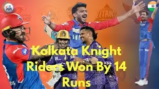The Kolkata Knight Riders: An Unforgettable Victory #IPL#kkrvsdc