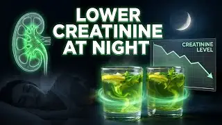 High Creatinine? 8 Drink to Lower Creatinine & Flush Out Toxins at Night
